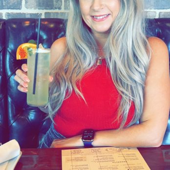 Bosscat Kitchen & Libations - Pineapple sage elixir, w/ epspolon tequila.... wow amazing - New American Near Me - Houston, Texas