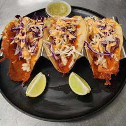 Chiquito Picoso Kitchen - shrimp ensenada tacos