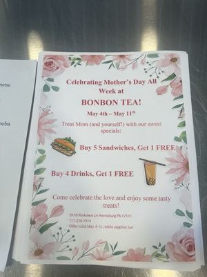 Menu photo 1 Bonbon Tea Harrisburg, PA Menu photo 1 Bonbon Tea Harrisburg, PA