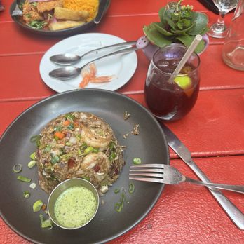 Harlemite Peruvian Cuisine - Harlemite Chaufa and Chicha Morada Sprtiz - Peruvian Near Me - New York, New York