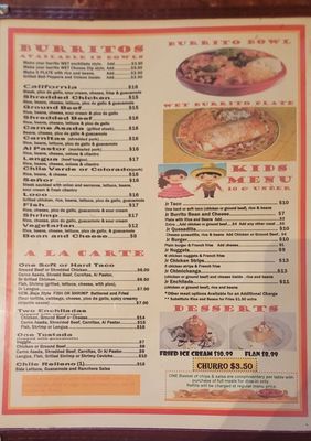 Menu photo 8 Amigo's Kahului, HI Menu photo 8 Amigo's Kahului, HI