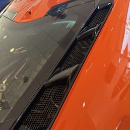 Orange Corvette