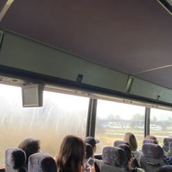 Quick Shuttle Bus Service - So humid on the inside of the bus it was running down the window, no it's it rain...