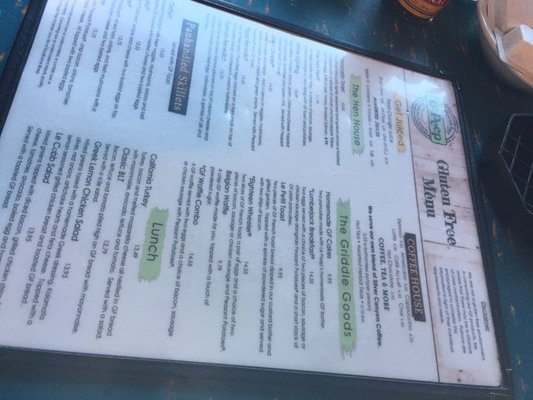 Menu photo 5 Le Peep Longmont, CO