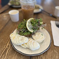 The Crafted Scone - Avocado Toast with extra eggs