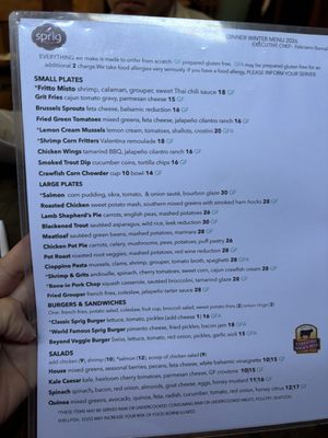Menu photo 4 Sprig Restaurant Decatur, GA Menu photo 4 Sprig Restaurant Decatur, GA
