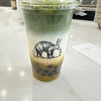 Boba Guys - Mango matcha latte - Coffee & Tea Near Me - Oakland, California