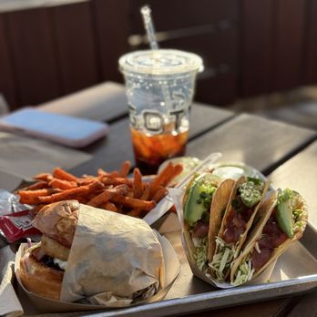 Gotts Roadside - Western Bacon Blue Ring Sweet Potato Fries Ahi Poke Crispy Tacos - Burgers Near Me - Napa, California Gotts Roadside - Western Bacon Blue Ring Sweet Potato Fries Ahi Poke Crispy Tacos - Burgers Near Me - Napa, California