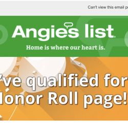 Foundation Doctor - Honored to be one of only 5 Local Charlotte companies selected to be featured for the Angie's List Honor Roll page.