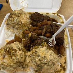 Open Caribbean Kitchen - Oxtails Meal