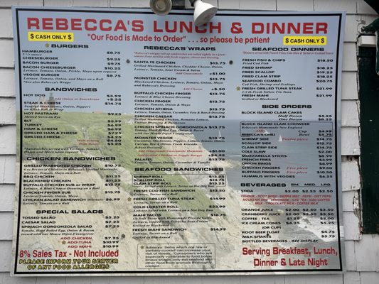 Rebecca's Seafood by null