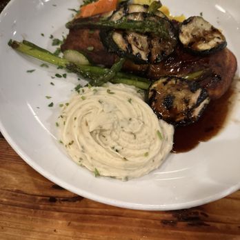 Lubrano's Trattoria - Salmon Balsamica - Pizza Near Me - Manasquan, New Jersey