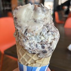 Ehrler's Ice Cream - $5 for a generous scoop of Bourbon Pecan fudge