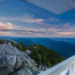 Mount Pilchuck - Sunset from the lookout.