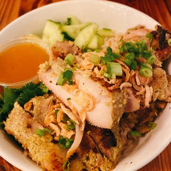Hawking Bird - BBQ bird bowl, $11.95 - Asian Fusion Near Me - Oakland, California