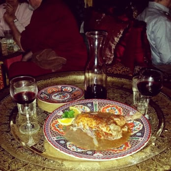 Marrakesh Restaurant - Course #3 spicy chicken - Moroccan Near Me - Philadelphia, Pennsylvania