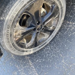 Town Center Auto Wash - This was actually after the $15 car wash I paid for now. I'm heading to the quarter car wash to finish the job.