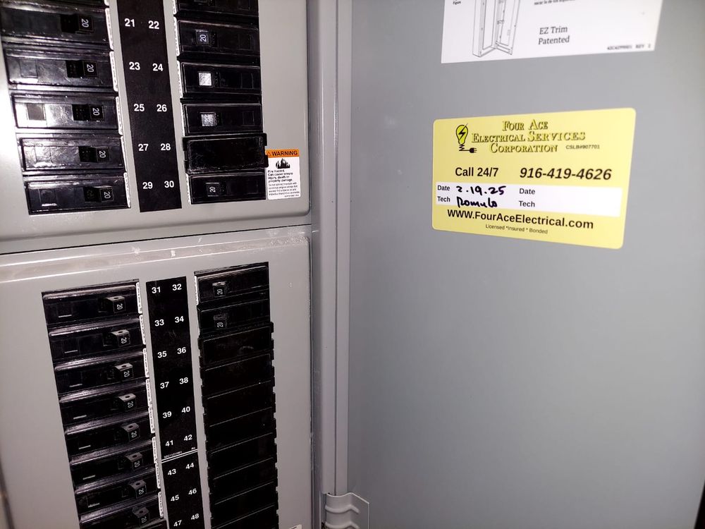 Slide of Four Ace Electrical Services
