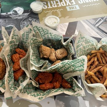Wingstop - 20 boneless wings and large fry - Chicken Wings Near Me - St. Johns, Florida
