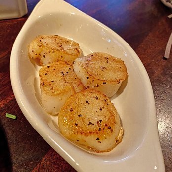Pappadeaux Seafood Kitchen - Side of scallops (2 for $7) - Cajun/Creole Near Me - Alpharetta, Georgia Pappadeaux Seafood Kitchen - Side of scallops (2 for $7) - Cajun/Creole Near Me - Alpharetta, Georgia
