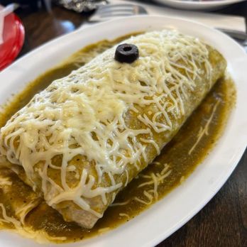 Cilantro's Mexican Restaurant - Wet Burrito with green sauce. - Mexican Near Me - Sacramento, California Cilantro's Mexican Restaurant - Wet Burrito with green sauce. - Mexican Near Me - Sacramento, California