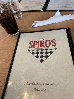 Menu photo 2 Spiro's Pizza and Pasta Silverdale, WA