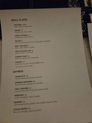 Menu photo 1 Billy Club Buffalo, NY