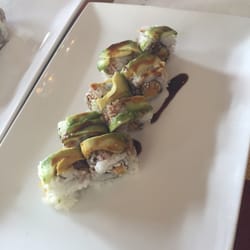 Art Sushi - Fried pumpkin roll. Sounds bizarre but is delicious!