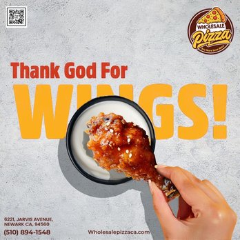 Wholesale Pizza - Wings - Pizza Near Me - Newark, California Wholesale Pizza - Wings - Pizza Near Me - Newark, California