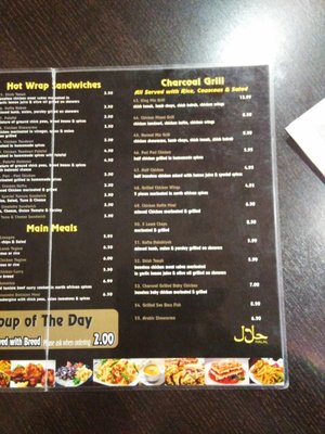 Menu photo 2 Tunsia's Planet Sheffield, XSY Menu photo 2 Tunsia's Planet Sheffield, XSY