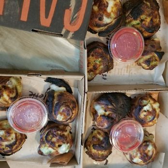 Blaze Pizza - How my food arrived from Postmates - Salad Near Me - Charlotte, North Carolina Blaze Pizza - How my food arrived from Postmates - Salad Near Me - Charlotte, North Carolina