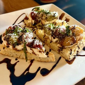 Lewis and Elm - Caprese Bruschetta - Wine Bars Near Me - Greensboro, North Carolina