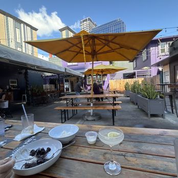 Aloha Beer - Lychee Martini & seasonal Lava cake - Breweries Near Me - Honolulu, Hawaii