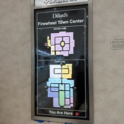 Dillard's - I like knowing that "you are here!" so I know where I am! :-)