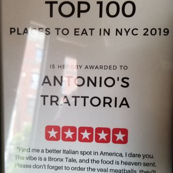 Antonio's Trattoria - Italian Near Me - Bronx, New York Antonio's Trattoria - Italian Near Me - Bronx, New York