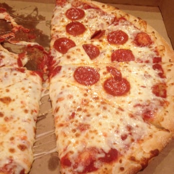 Perry's Pizzeria - Half pepperoni and half cheese extra large pizza. - Pizza Near Me - Middle River, Maryland