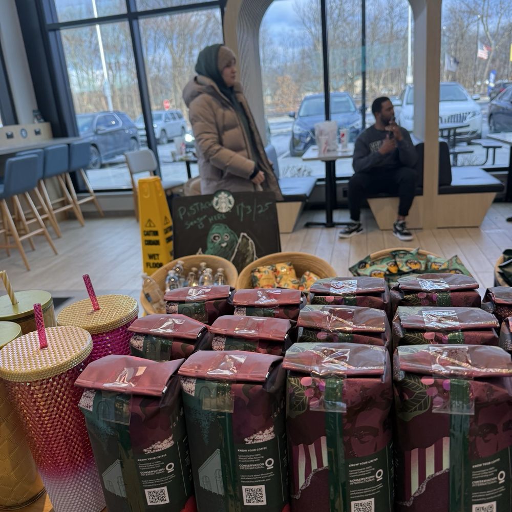 Starbucks display