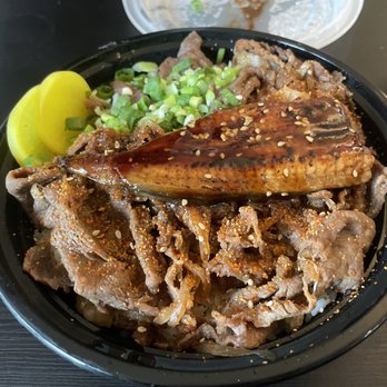 Donburi Factory - Unagi Beef Don - Japanese Near Me - Portland, Oregon