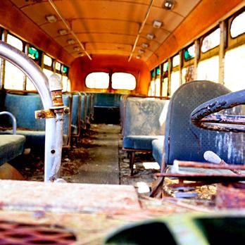 Old Car City USA - Old school bus - Local Flavor Near Me - White, Georgia