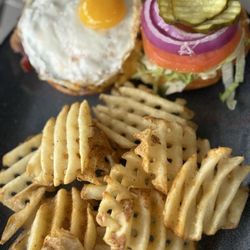 Walk On's - Burger and fries