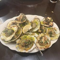 "Oysters Rockefeller" or so they said...not even close.