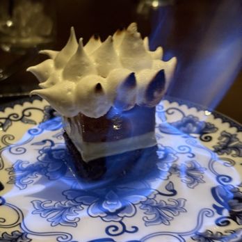 The Greggory - Spumoni baked Alaska - Cocktail Bars Near Me - South Barrington, Illinois