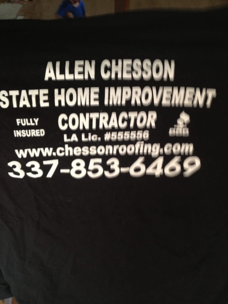 Slide of Chesson's Roofing