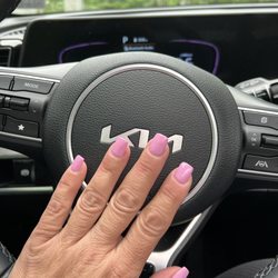 Happy Nails - Great set of acrylics from Happy Nails in Milford PA!