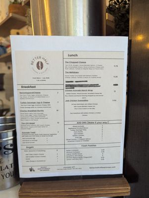 Menu photo 8 Better Half Coffee & Kitchen Elmhurst, NY