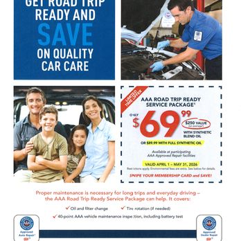 LB Walker Automotive - GET ROAD TRIP READY AND SAVE ON QUALITY CAR CARE . Swipe Your Membership Card and Save - Auto Repair Near Me - Long Beach, California