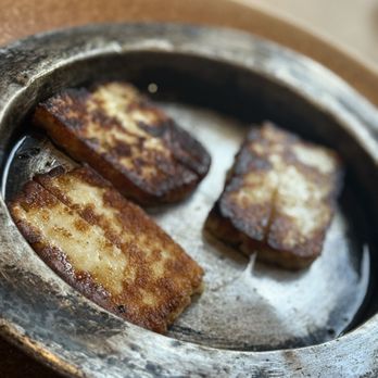 Ladino - Seared Halloumi - on its own this is delicious and only builds when you add it with their other sides and bread. - Mediterranean Near Me - San Antonio, Texas