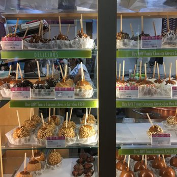 Rocky Mountain Chocolate Factory - Creative Options...Granny Smith Apples on a Stick..complete with gourmet dipping ingredients! - Chocolatiers & Shops Near Me - Chicago, Illinois Rocky Mountain Chocolate Factory - Creative Options...Granny Smith Apples on a Stick..complete with gourmet dipping ingredients! - Chocolatiers & Shops Near Me - Chicago, Illinois
