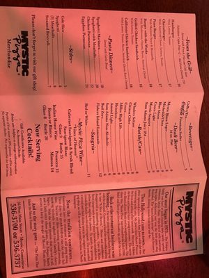 Menu photo 1 Mystic Pizza Mystic, CT Menu photo 1 Mystic Pizza Mystic, CT