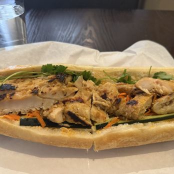 Ginger And Spice Noodle & Grill - Huge chicken banh mi! - Sandwiches Near Me - Pasadena, California Ginger And Spice Noodle & Grill - Huge chicken banh mi! - Sandwiches Near Me - Pasadena, California